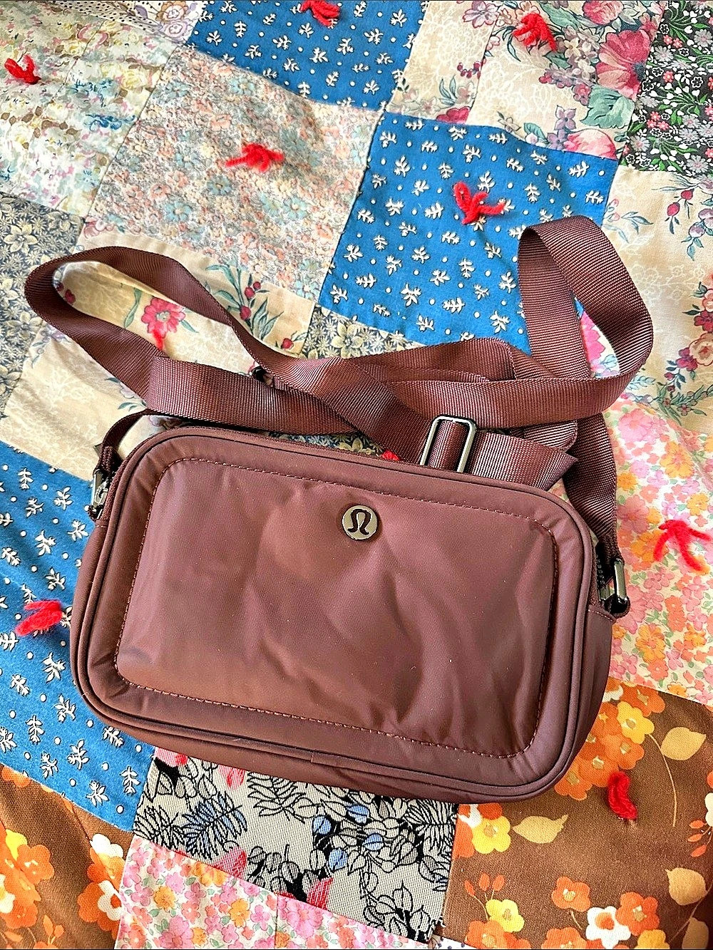 lululemon Multi-Pocket Crossbody Bag 2.5L Brown